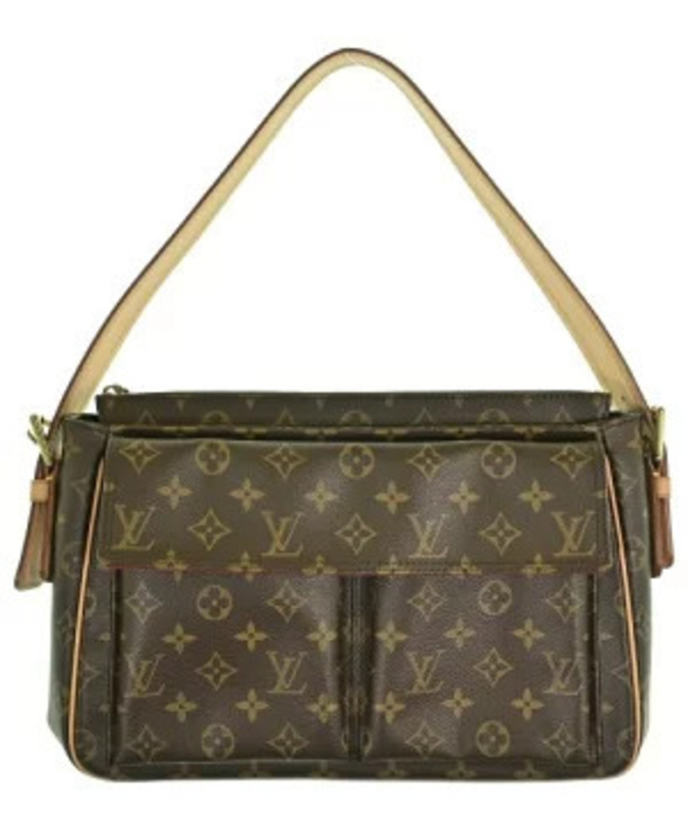 Louis Vuitton Viva Cite Handbag Brown All over